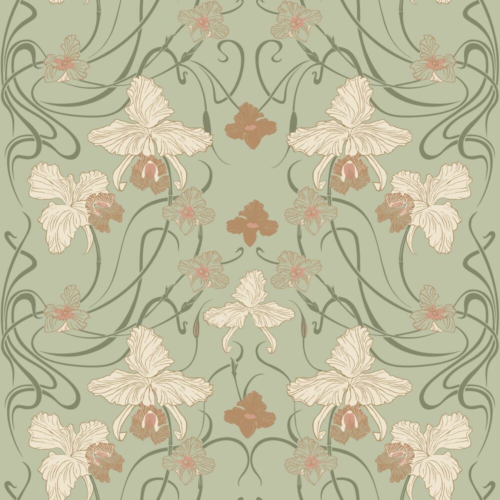 Esta Home Floral Fever 139667 Groen