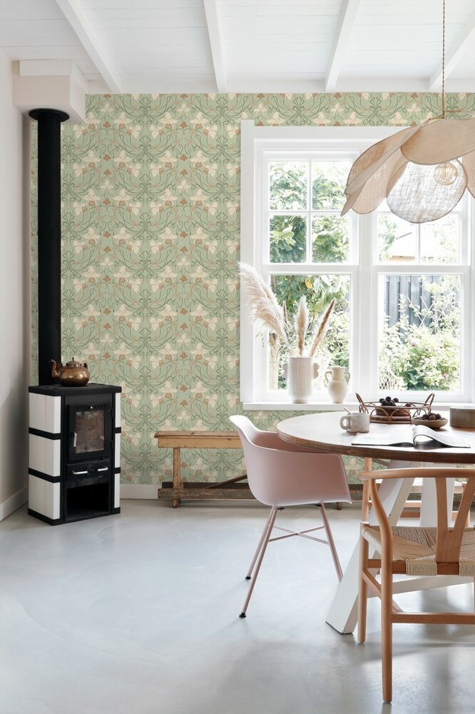 Esta Home Floral Fever 139667 Groen