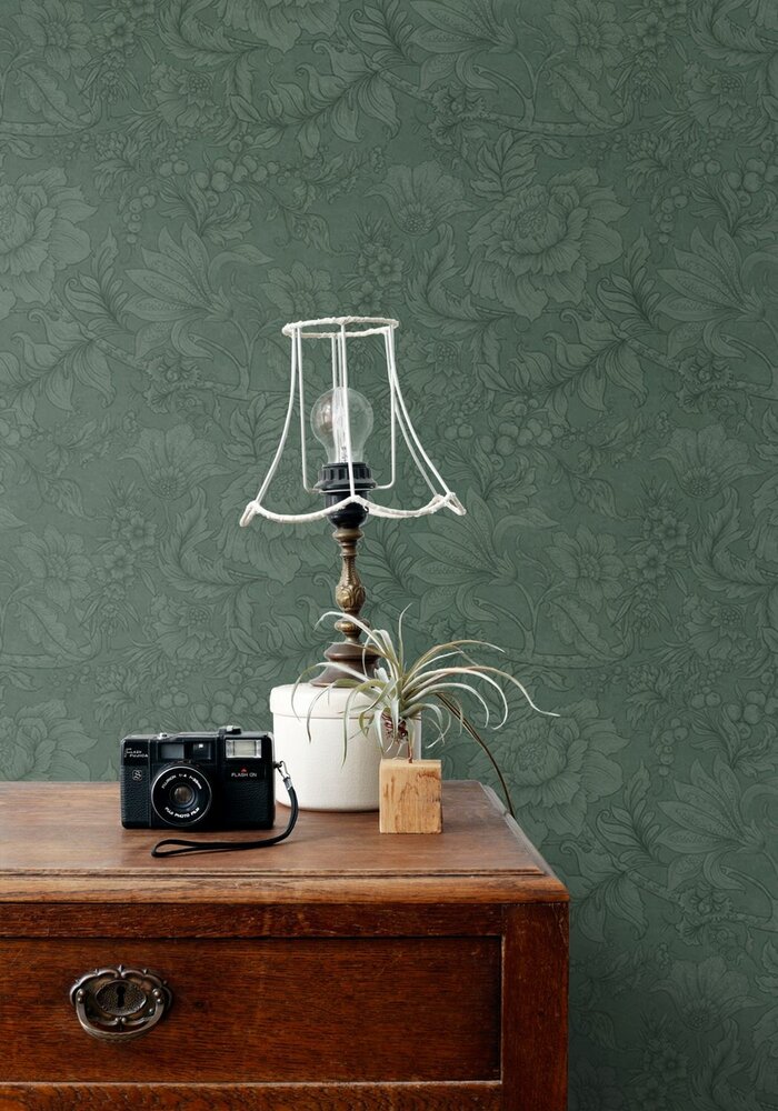 Esta Home Floral Fever 139793 Groen