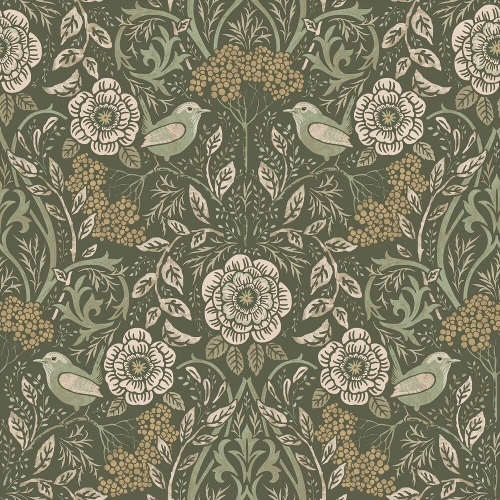 Esta Home Floral Fever 139831 Groen