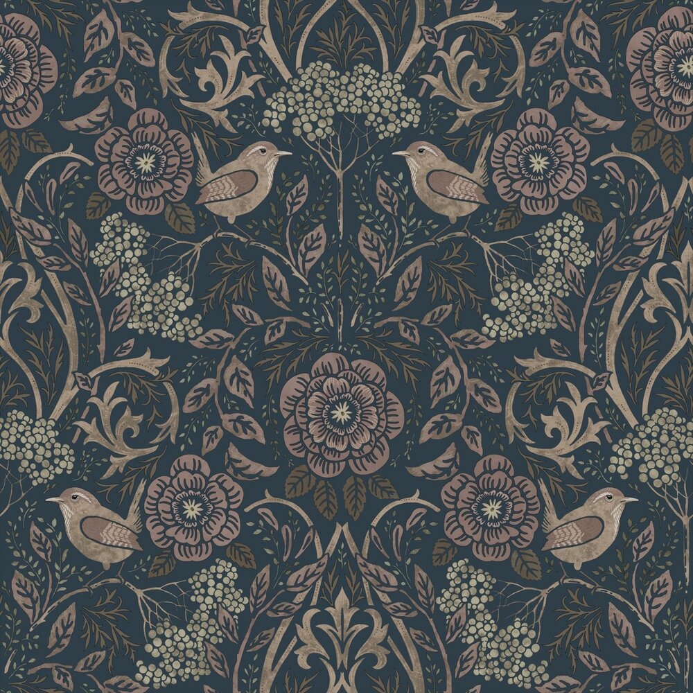 Esta Home Floral Fever 139832 Blauw
