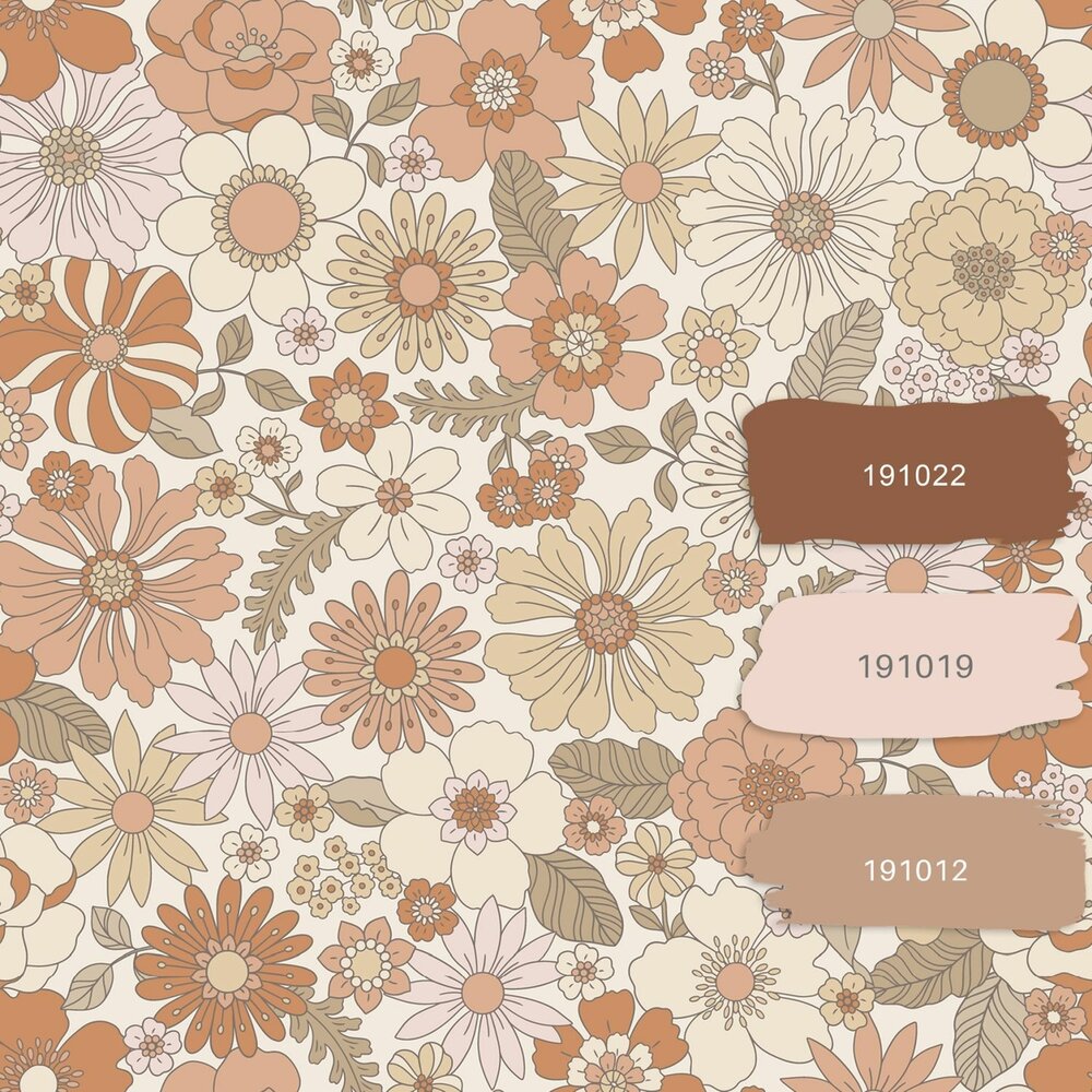 Esta Home Floral Fever 131247 Terracotta