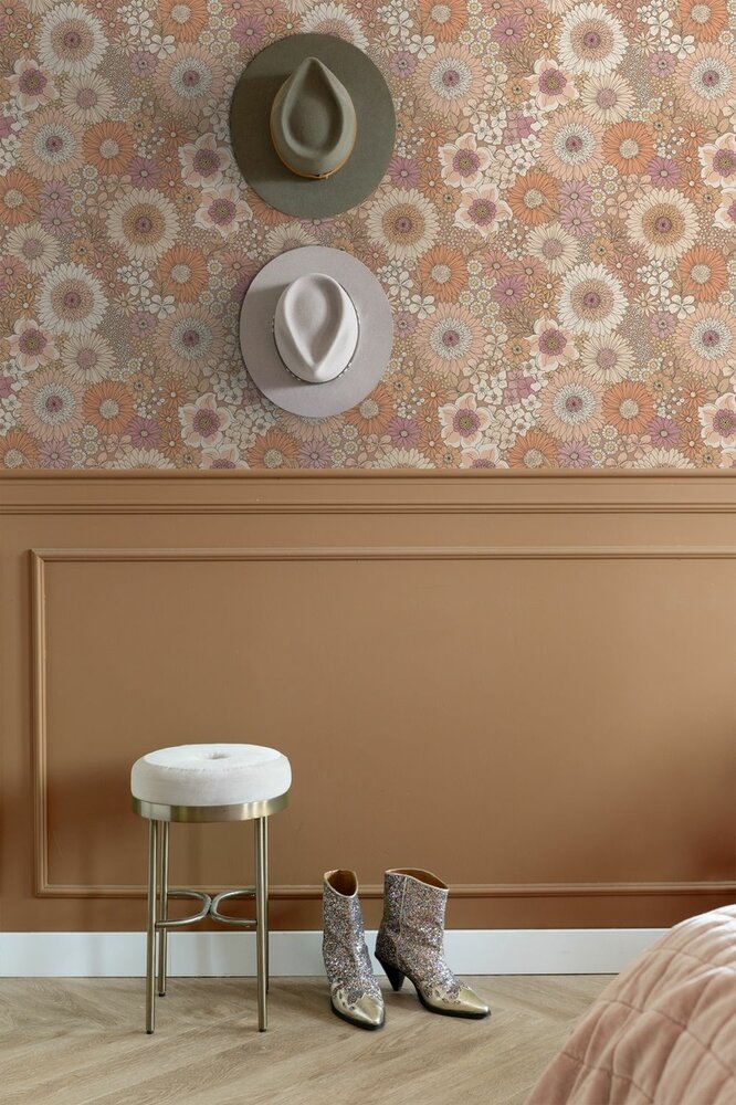 Esta Home Floral Fever 131314 Terracotta