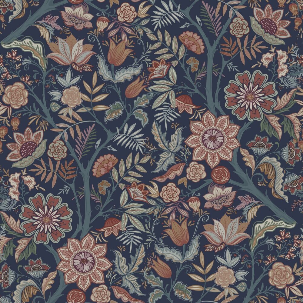 Esta Home Floral Fever 131335 Blauw