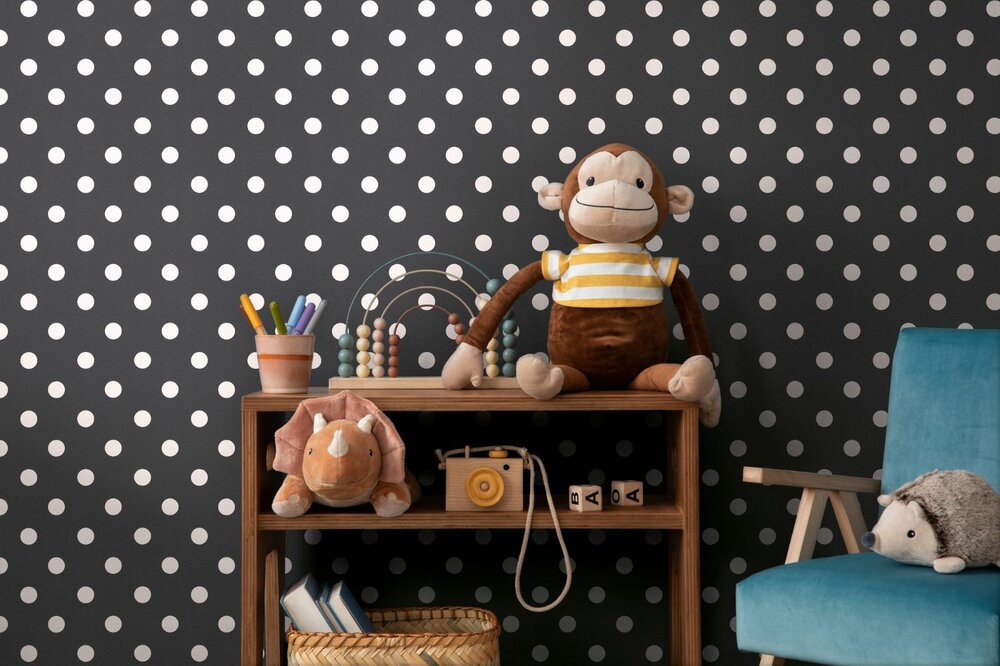 AS Creation Kids Studio 36336-4 / 363364 Zwart / Wit