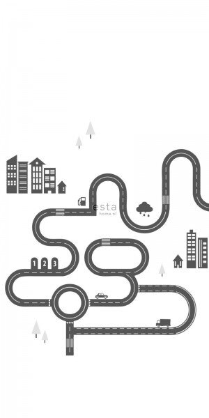 Esta Little Bandits 158835 (incl. Gratis Lijm*) - Zwart Wit