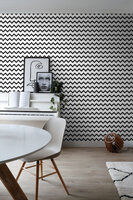 Esta Home Black &amp; White 139115 (incl. Gratis Lijm*) - Zwart Wit