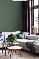 Esta Art Deco 139228 (*Gratis Lijm Actie) - Groen - Goud
