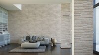 AS Creation Dekora Natur behang 6621-25 (Extra dikke kwaliteit) - Beige / Creme