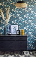 Casadeco Cuba CBBA84336424 (incl. Gratis Lijm*) - Blauw