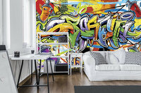 FBK Graffiti Fotobehang 1400