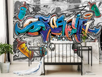 FBK Graffiti Fotobehang 2294