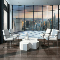 FBK New City View Windows Fotobehang 1510