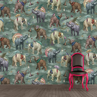 Santorus I Elephant&#039;s March - Viridian (A+B set) WP030322 (*incl. Gratis Lijm*)