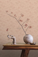 Esta Home Bladeren 139493 (incl. Gratis Lijm*) Terracotta Roze