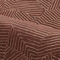 Casamance Nature Précieuse - Textures (incl. Gratis Lijm**) 76543772 - Rood / Metallic Goud