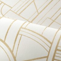 Casamance Faubourg Des Lumières (incl. Gratis Lijm**) 76292446 - Wit