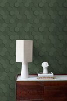 Origin Wallcoverings 3D Reflections (incl. Gratis Lijm*) 347852 - Groen