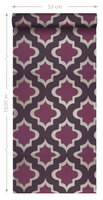Origin Wallcoverings Couture (incl. Gratis Lijm*) 307101 - Rood