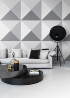 Origin Wallcoverings Natural Fabrics (incl. Gratis Lijm*) 357227 - Grijs