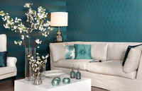 Origin Wallcoverings Ouverture (incl. Gratis Lijm*) 345909 - Blauw / Groen