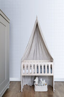 Origin Wallcoverings Upstairs Downstairs (incl. Gratis Lijm*) 346821 - Blauw