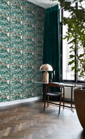 Origin Wallcoverings Wunderkammer (incl. Gratis Lijm*) 347422 - Blauw / Groen