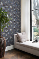 Origin Wallcoverings Wunderkammer (incl. Gratis Lijm*) 347429 - Blauw / Groen / Blauw