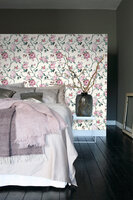 Origin Wallcoverings Wunderkammer (incl. Gratis Lijm*) 347433 - Wit / Roze