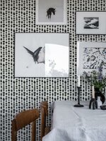 Dutch Wall Decor Gammalsvenska Klassiker 527-05 (incl. Gratis Lijm*) Zwart