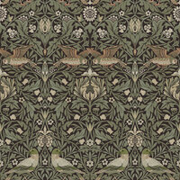 Dutch First Class Hidden Treasures 2 82064 - Bruin / groen Behang