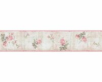 AS Creation Djooz 95665-1 behangrand - Roze / Beige Behang