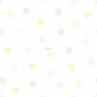 Origin Hide &amp; Seek 347512 - Wit - Beige Behang