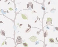 UILEN behang - AS Creation 8563-33 - Bruin / Groen Behang