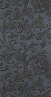 BN Wallcoverings Curious 17945 blauw lederlook met patroon Behang