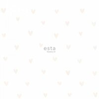 Esta #FAB HD 138864 - Zilver - Wit Behang