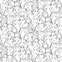 Esta #FAB HD 138867 - Zwart Wit Behang