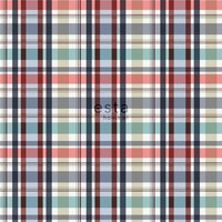 Esta College 138818 - Rood - Groen - Blauw Behang