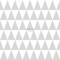 Esta Greenhouse 128842 - Wit - Grijs Behang