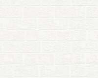 AS Creation Wood&amp;#x008b;n Stone 2 35981-1 Steenstructuur behang - wit off white Behang