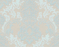 AS Creation Neue Bude 2.0 36166-2 - Blauw / Beige Behang