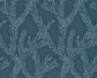 AS Creation Four Seasons 35898-5 - Blauw / Zilver Behang