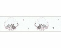 AS Creation Little Stars 35567-2 - Grijs / Bont Behang