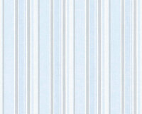 AS Creation Little Stars 35849-3 - Blauw / Zilver Behang