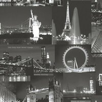 Dutch Wallcoverings Imaginarium Night City 11330 Behang