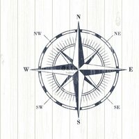 Esta Regatta Crew - Surf Edition 138975 - Wit - Blauw Behang