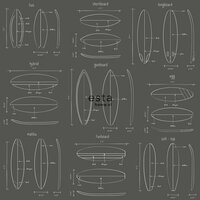 Esta Regatta Crew - Surf Edition 128872 - Zwart - Grijs Behang