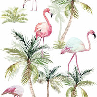 Esta Regatta Crew - Surf Edition 158844 - Roze - Groen Behang