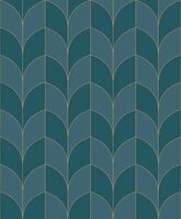 Casadeco Belle Epoque BEEP82256203 - Blauw Behang