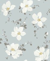 Casadeco Florescence FLRE82326116 - Blauw Behang